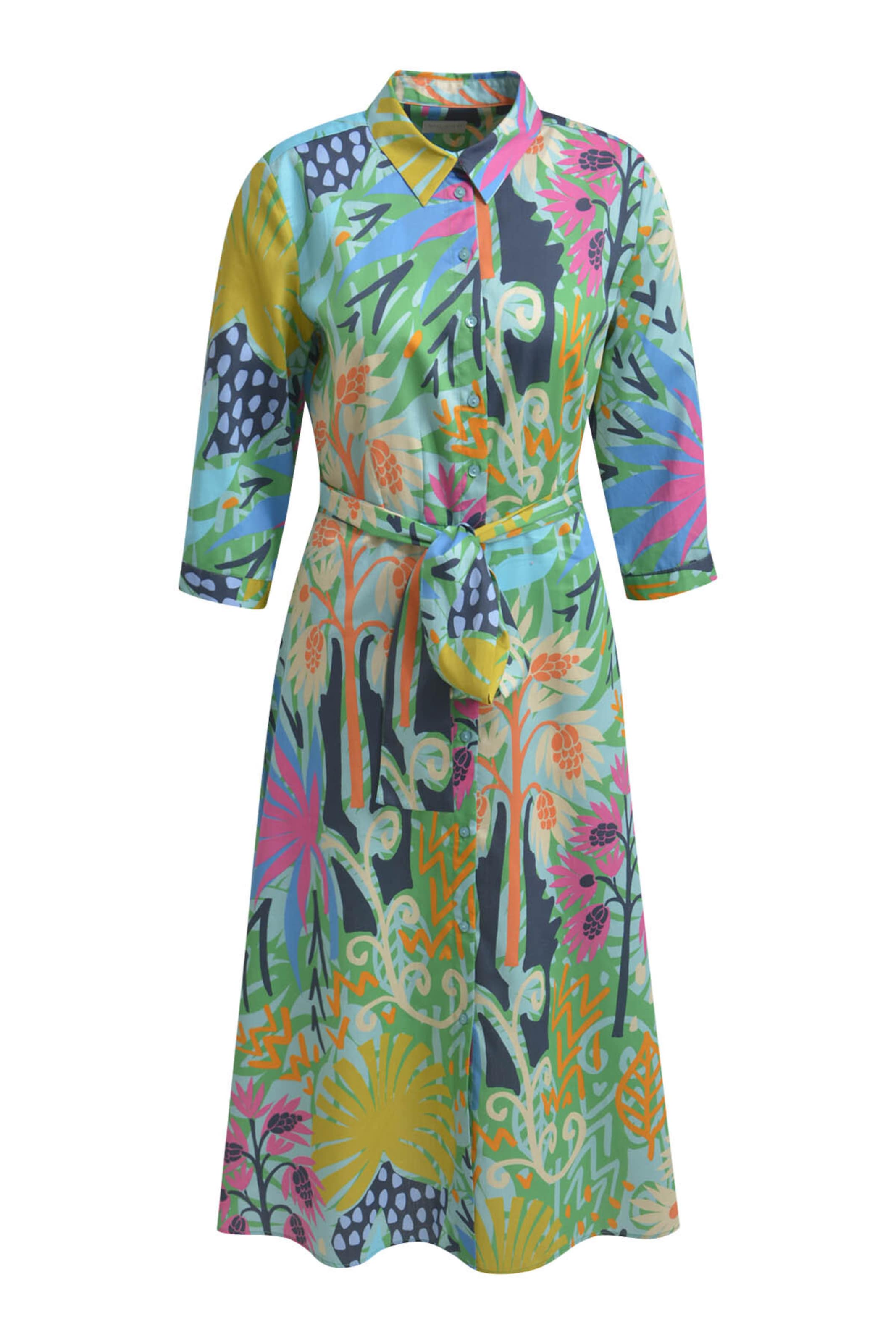 Milano Italy Summer Dress in Mixed colors: front