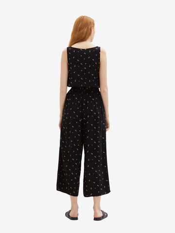 TOM TAILOR DENIM Jumpsuit in Schwarz