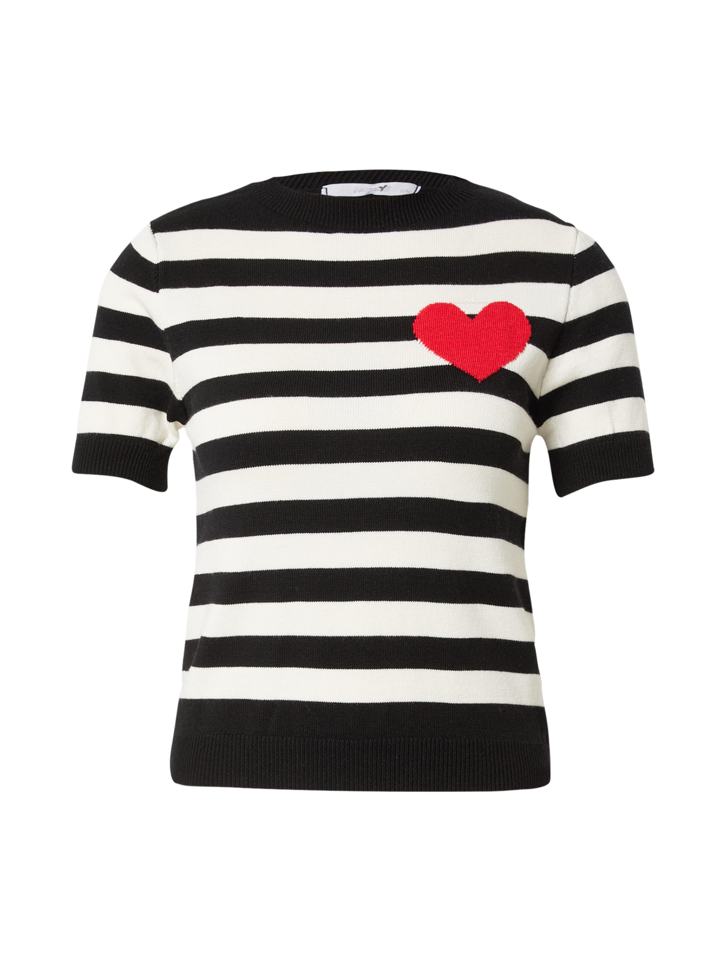 Hailys Neulepaita 'Ma44riah' värissä musta: etupuoli