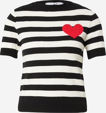 HailysPulover 'Ma44riah' - crna boja: prednji dio