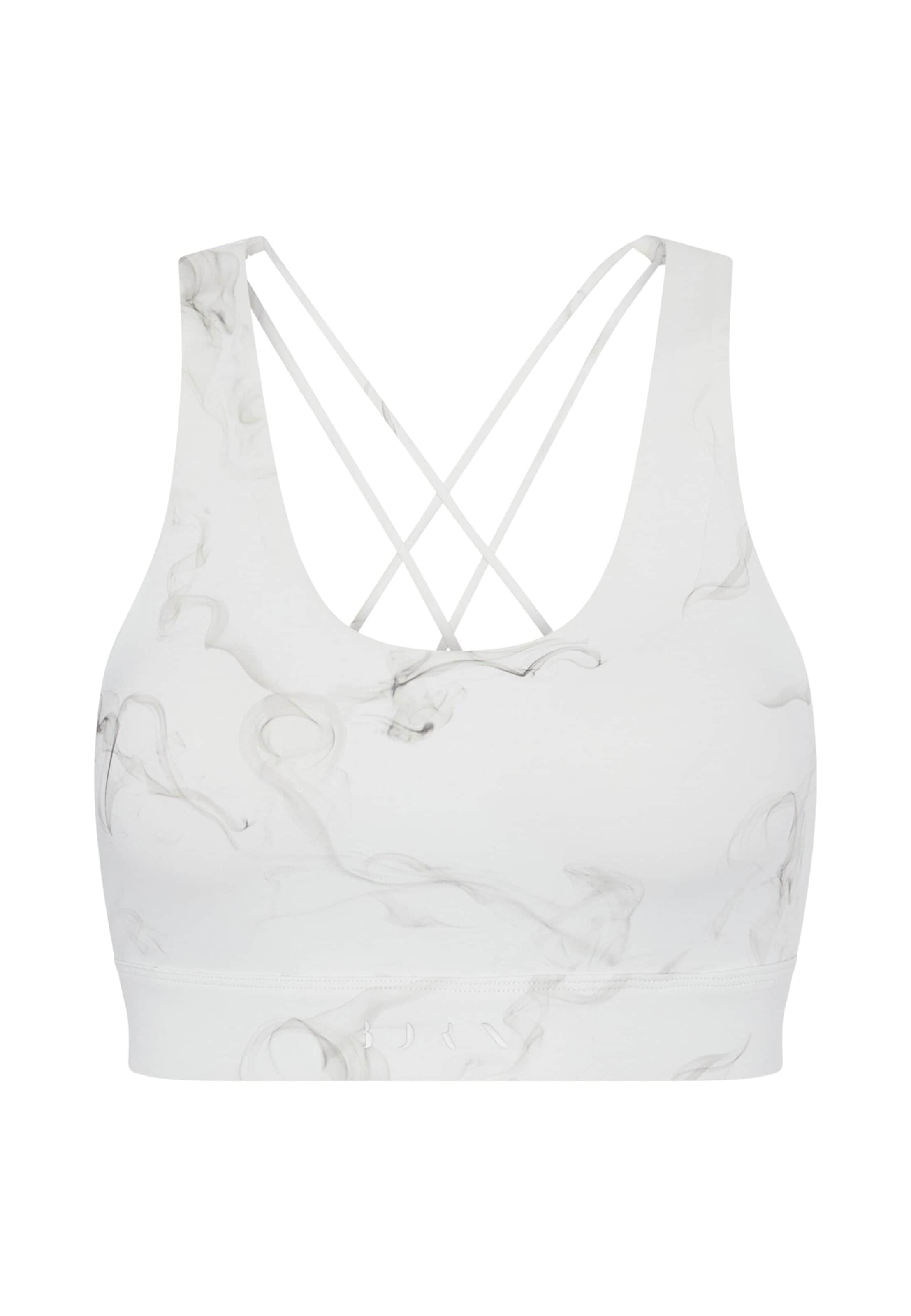 Born Living Yoga Skinny Sportbroek 'Helio' in Beige: voorkant