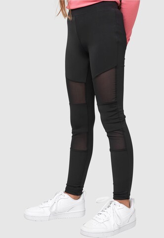 Urban Classics Skinny Leggings in Schwarz