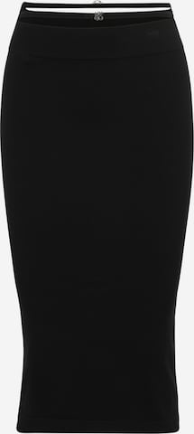 HUGO Red Skirt 'Nibiscus' in Black: front