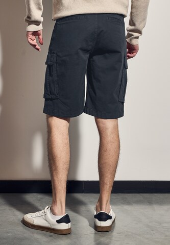 Street One MEN Regular Cargo Pants in Blue