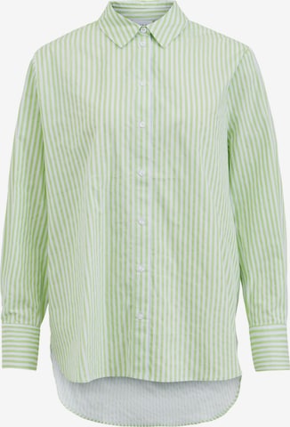 Camicia da donna 'Nicoline' di VILA in verde: frontale