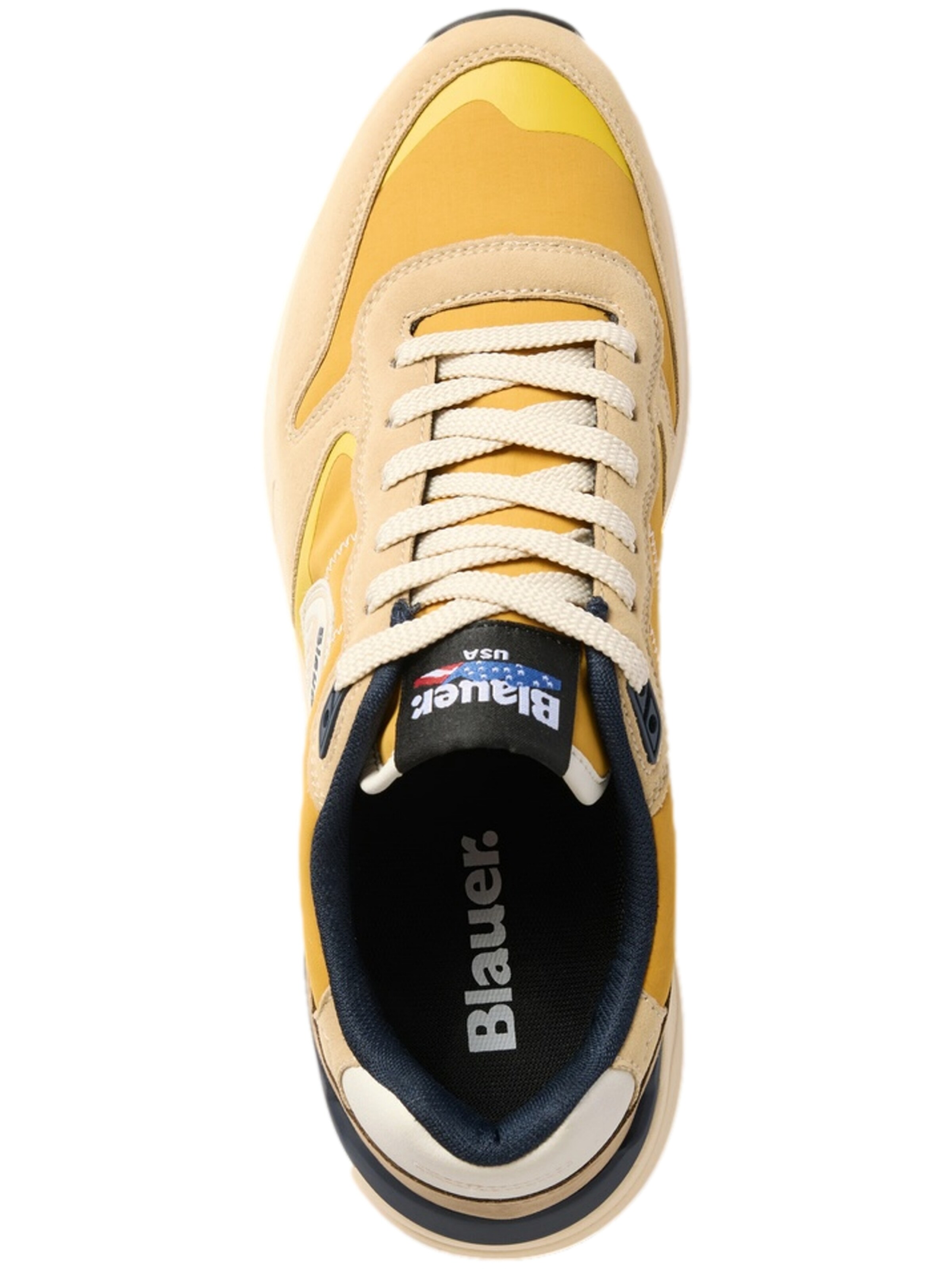 Blauer.USA Sneakers 'Ray' in Yellow