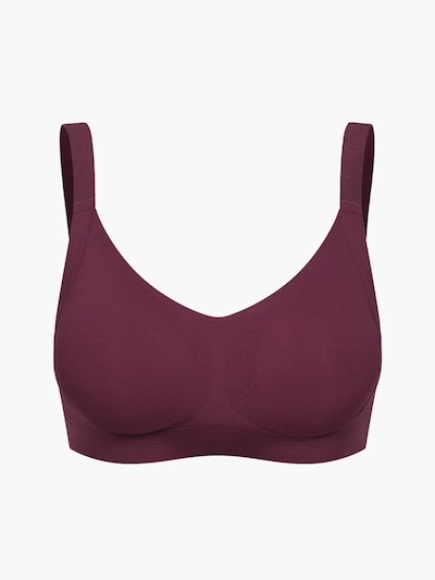 cfab Soutien-gorge 'Seamless Compact Push-Up BH' en 70 en bourgogne, Vue avec produit
