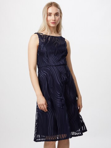 Adrianna Papell Cocktail Dress in Blue: front