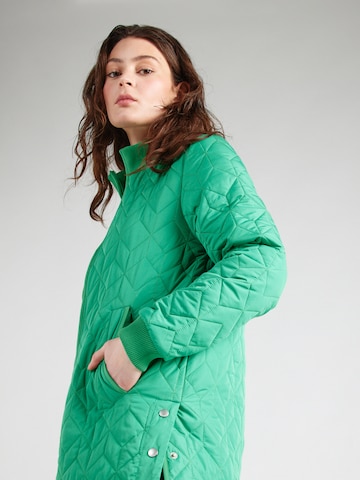 ILSE JACOBSEN Between-seasons coat in Green