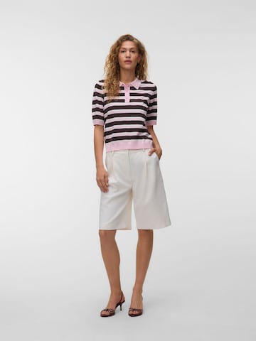 VERO MODA Pullover 'WOLINE' in Pink