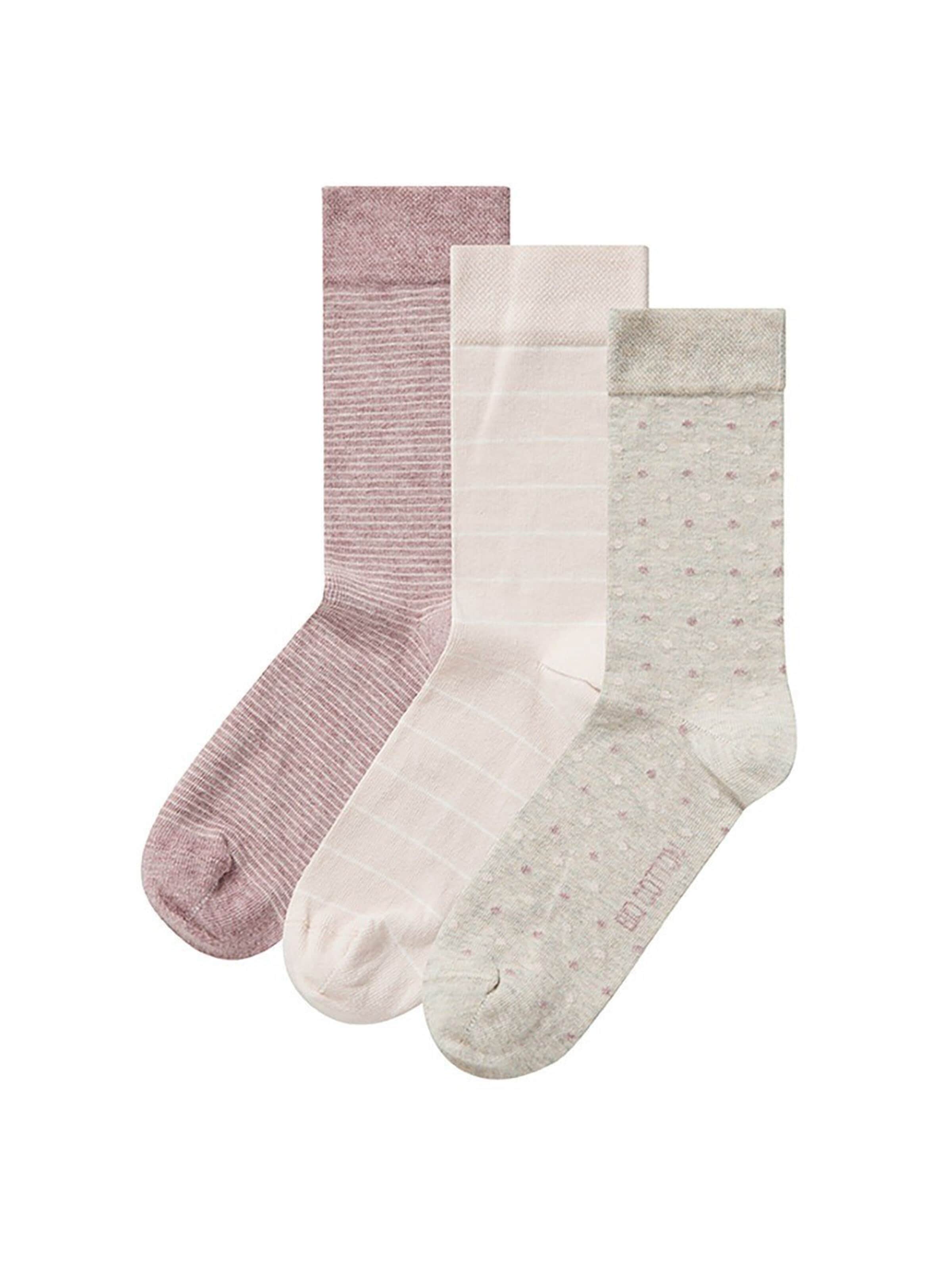 Apollo Traditional socks 'Bio' in Pink