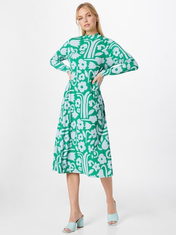 Monki Shirt Dress in Green