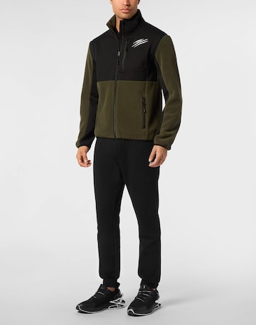 Plein Sport - Casaco de velo em verde