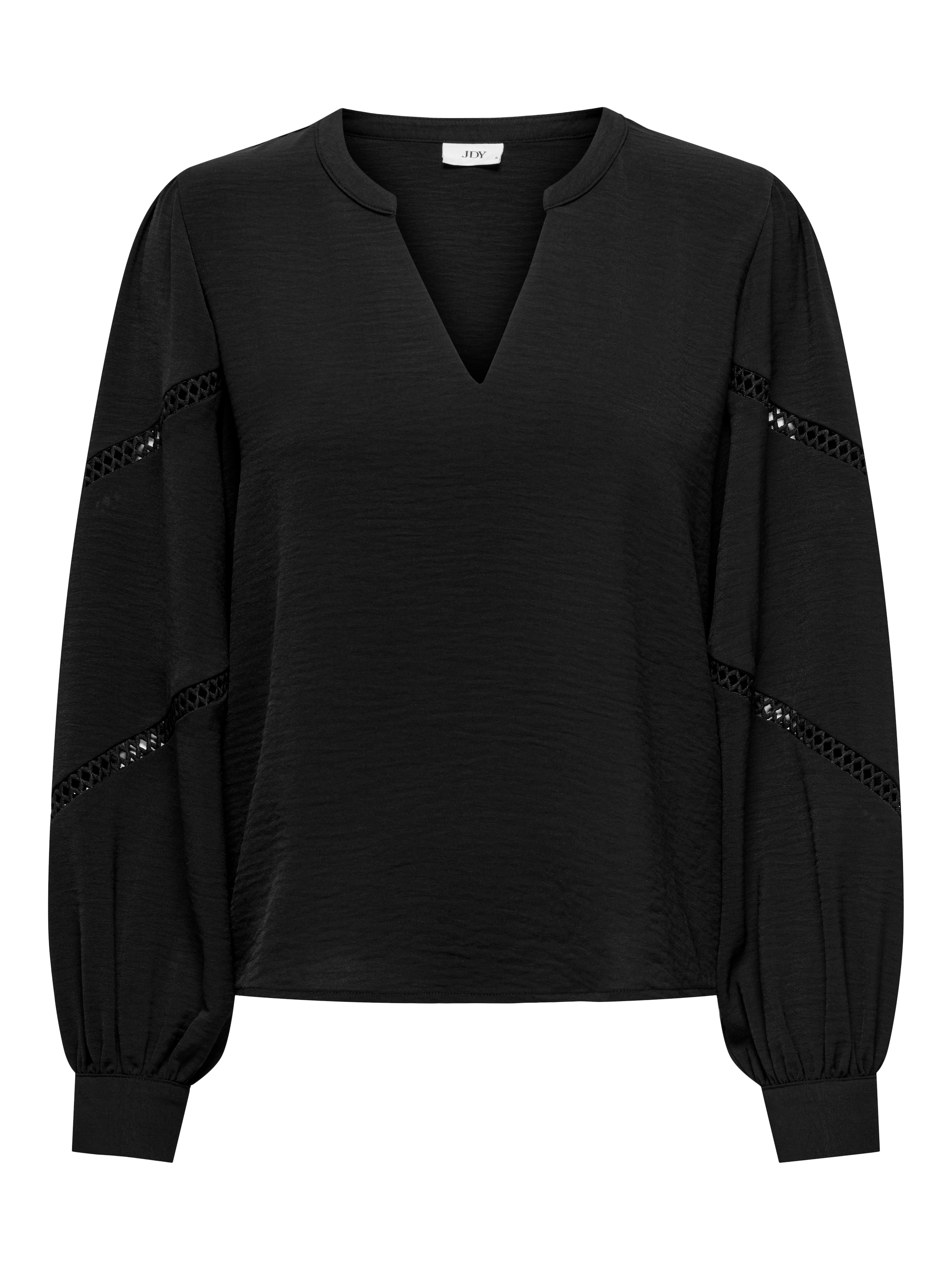 JDY Bluse 'JDYLION' in Schwarz: Vorderseite