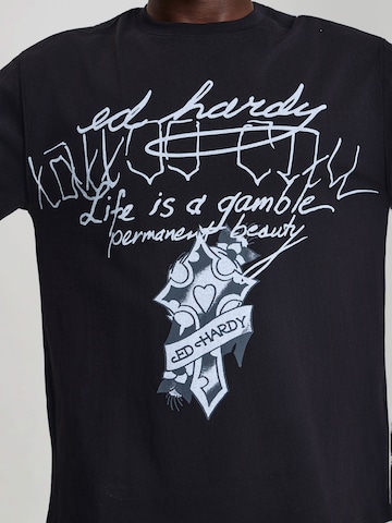 Ed Hardy - Camiseta en negro