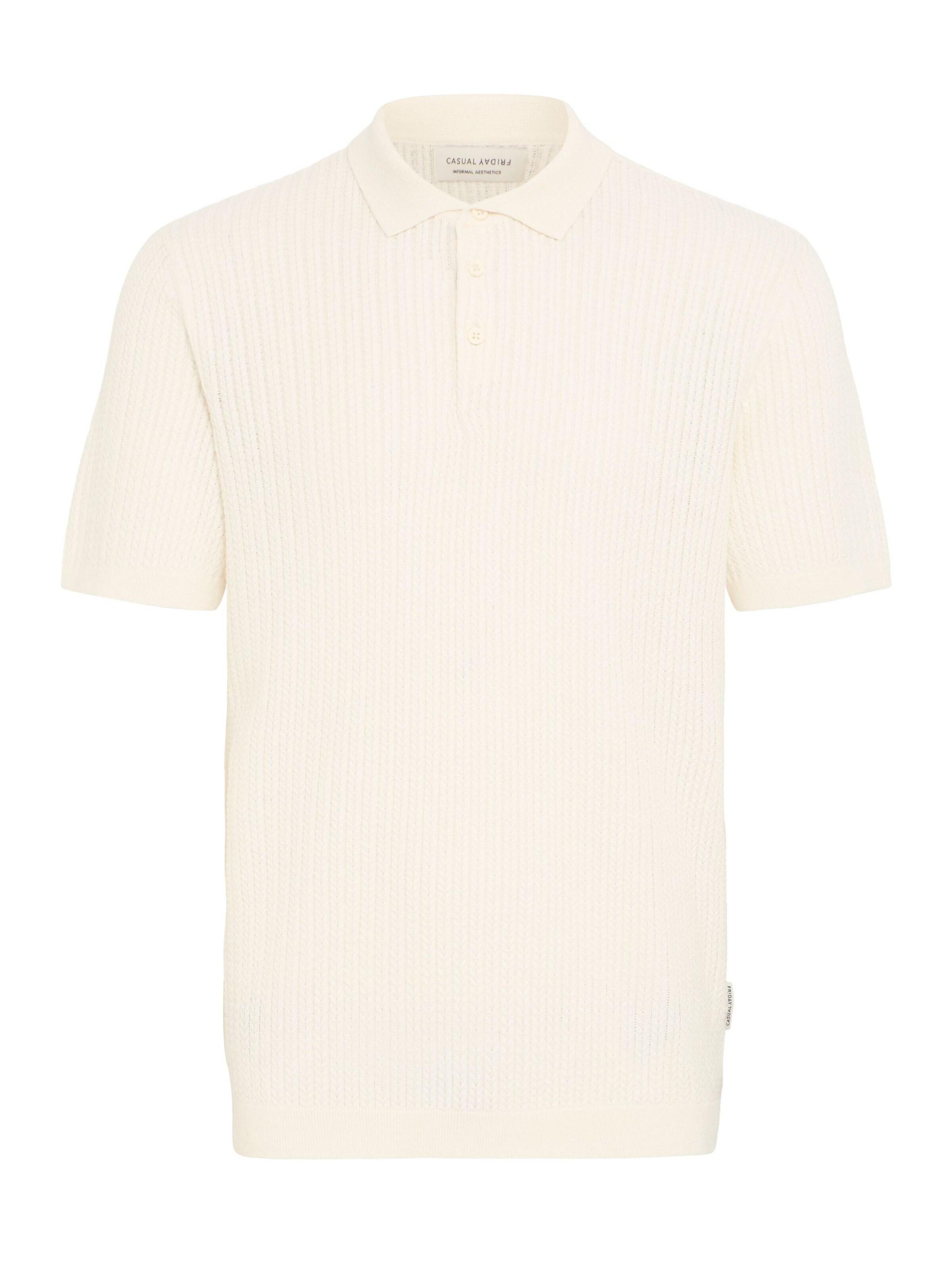 Casual Friday - Camisa ' CFKarl ' em branco: frente