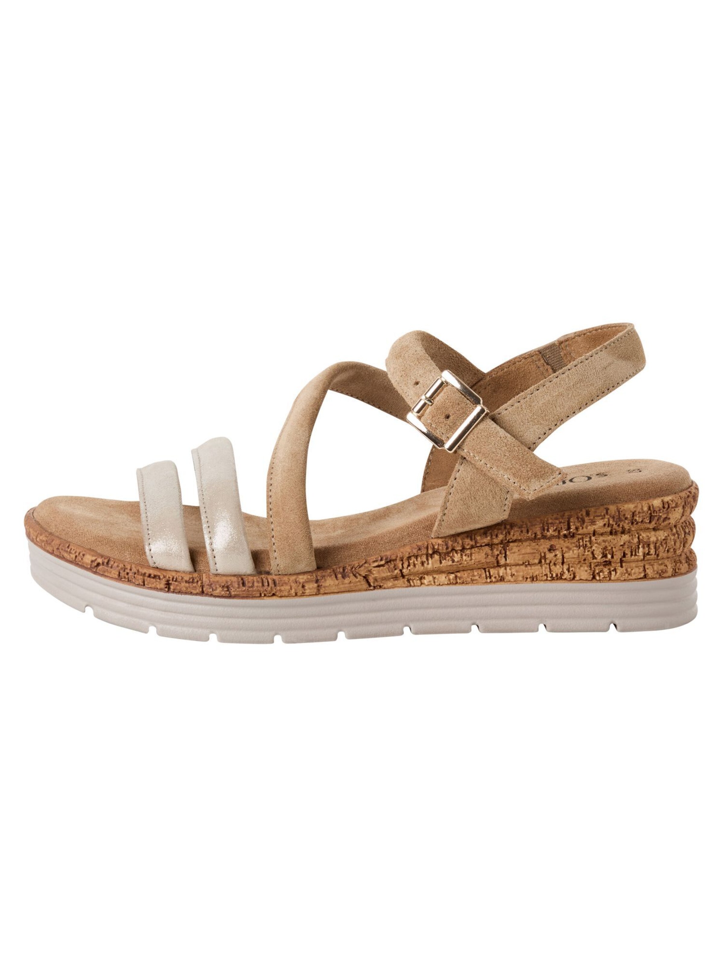 s.Oliver Sandals in Beige