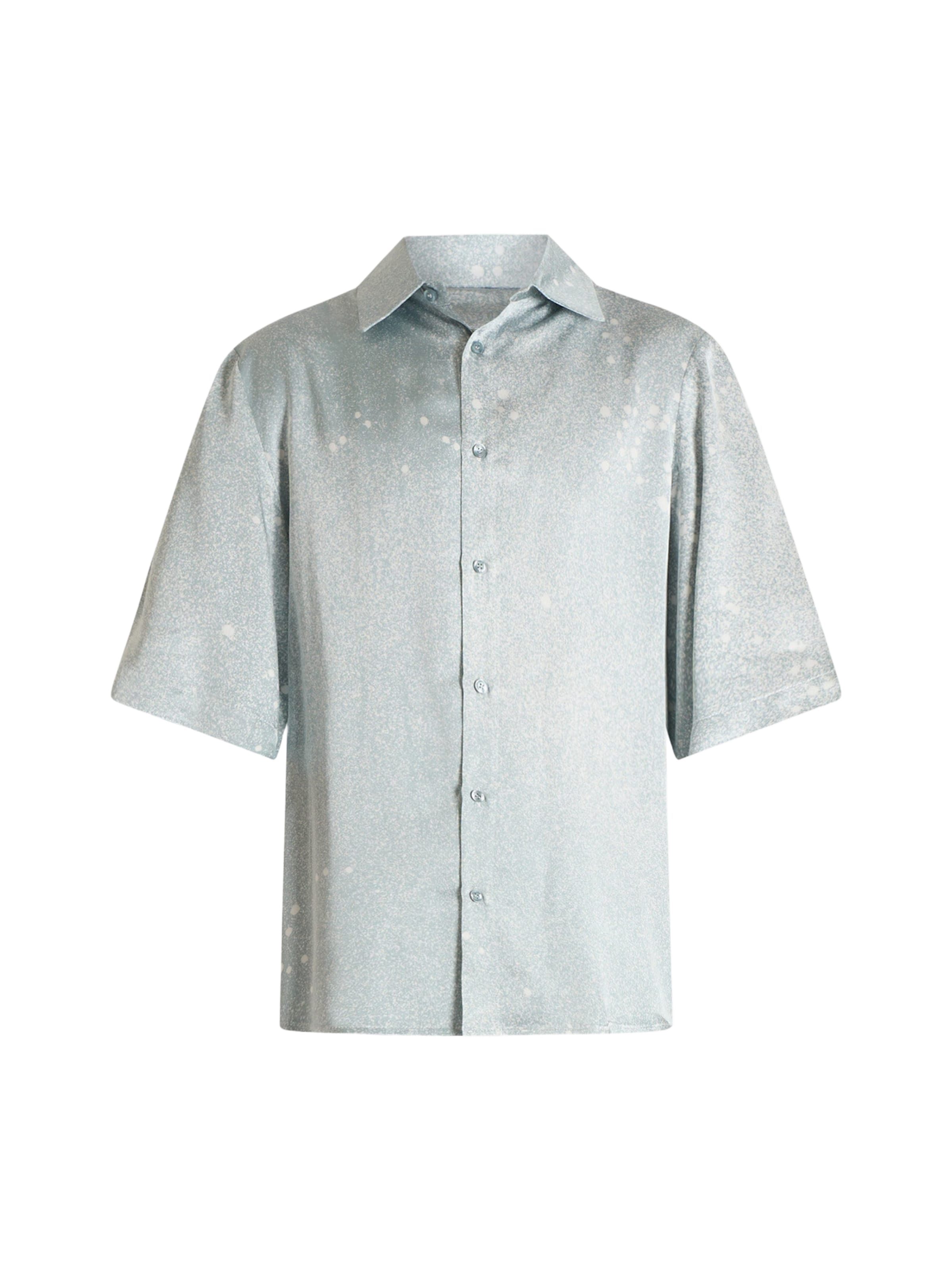 Coupe regular Chemise Yes London en gris : devant