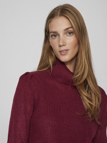 VILA Sweater in Red