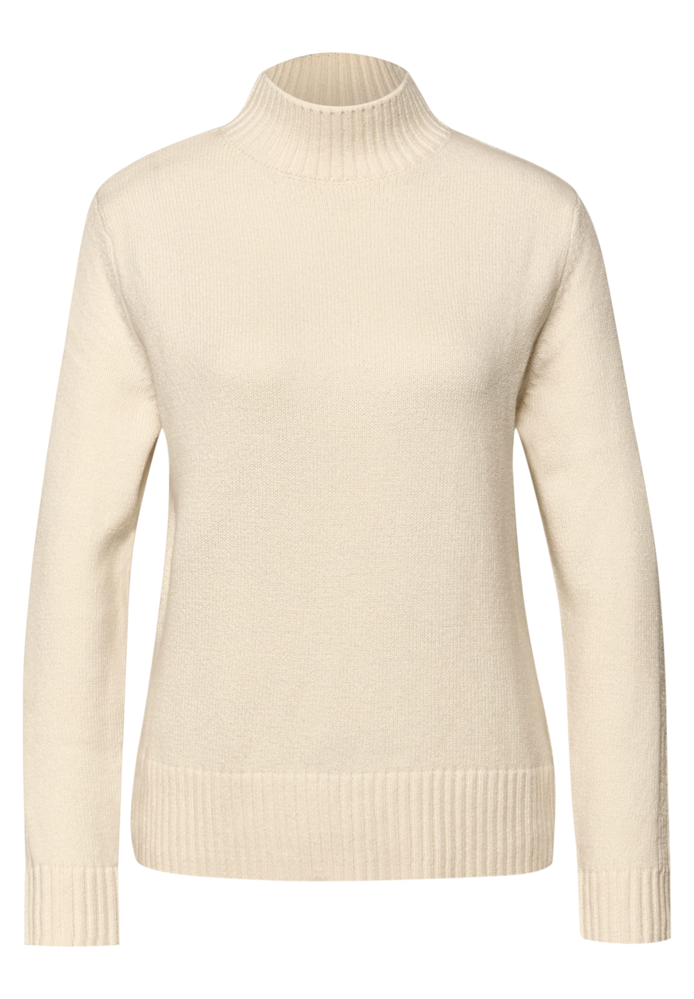 STREET ONE Pullover in Beige: Vorderseite