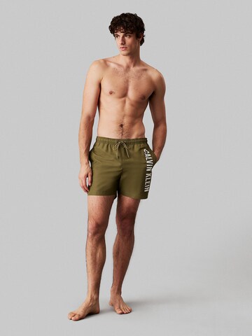 Calvin Klein Swimwear Zwemshorts in Groen