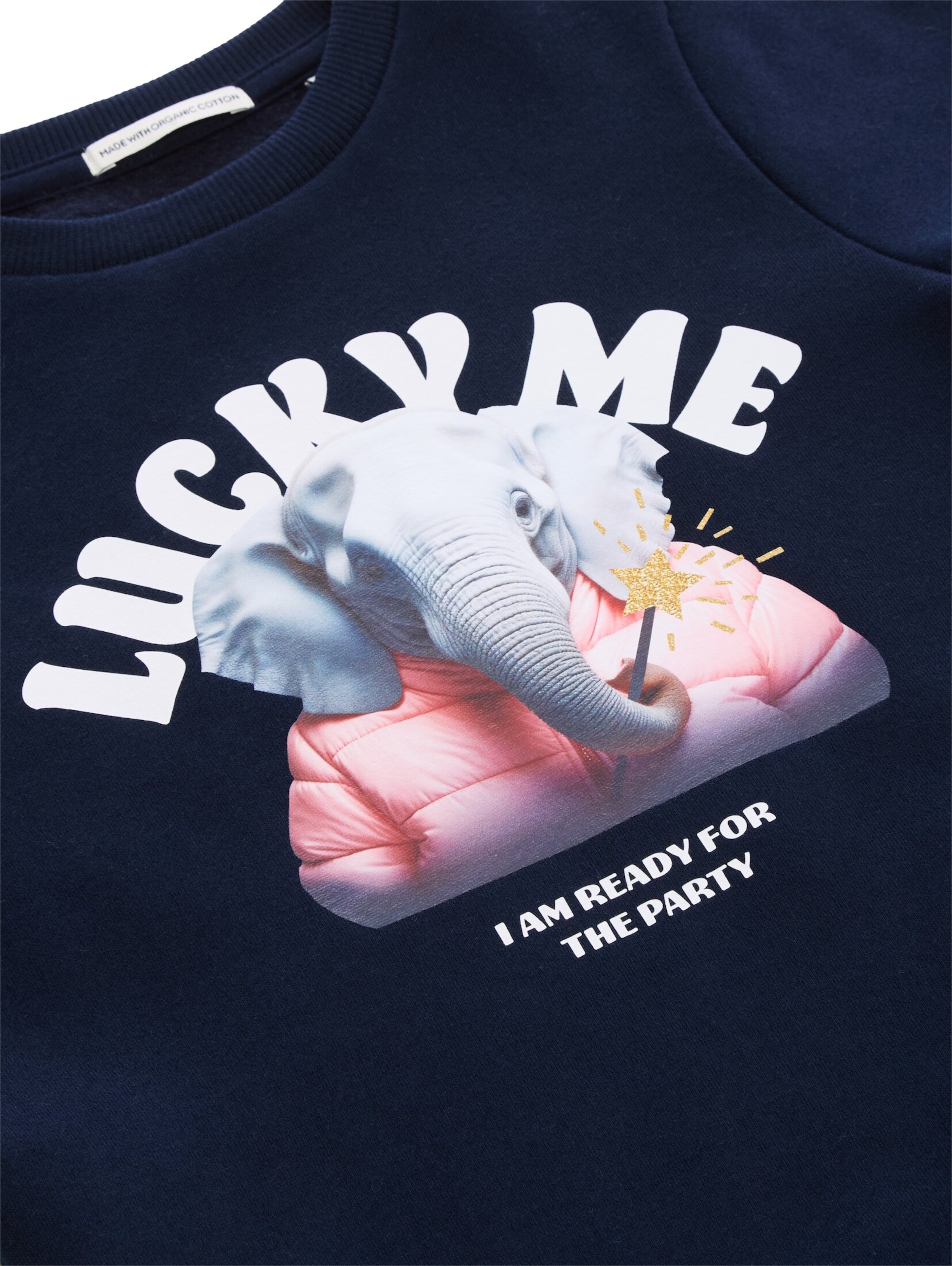 TOM TAILOR Sweatshirt in Blue