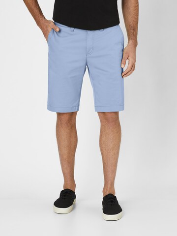 REDPOINT Regular Chino Pants in Blue: front