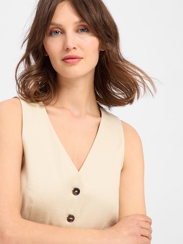 Marie Lund Anzugweste in Beige