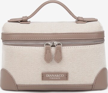 Borsa a tracolla 'Borsa a Mano Strutturata Diana & Co Firenze con Tracolla Regolabile e Dettagli Ecopelle' di Diana&Co. in grigio: frontale