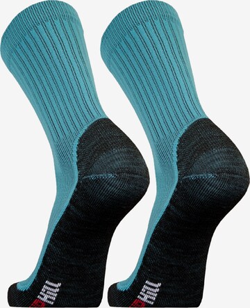 UphillSport Athletic Socks 'WINTER XC' in Blue