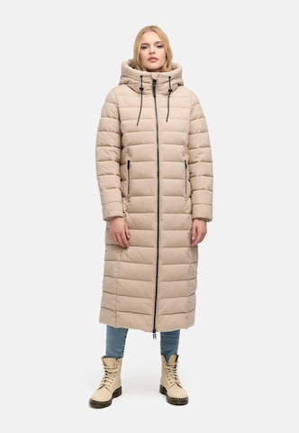 Cappotto invernale 'Vanillawolke 14' di NAVAHOO in beige: frontale