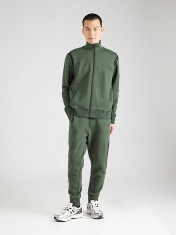 BOSS Joggingpak in Groen: voorkant