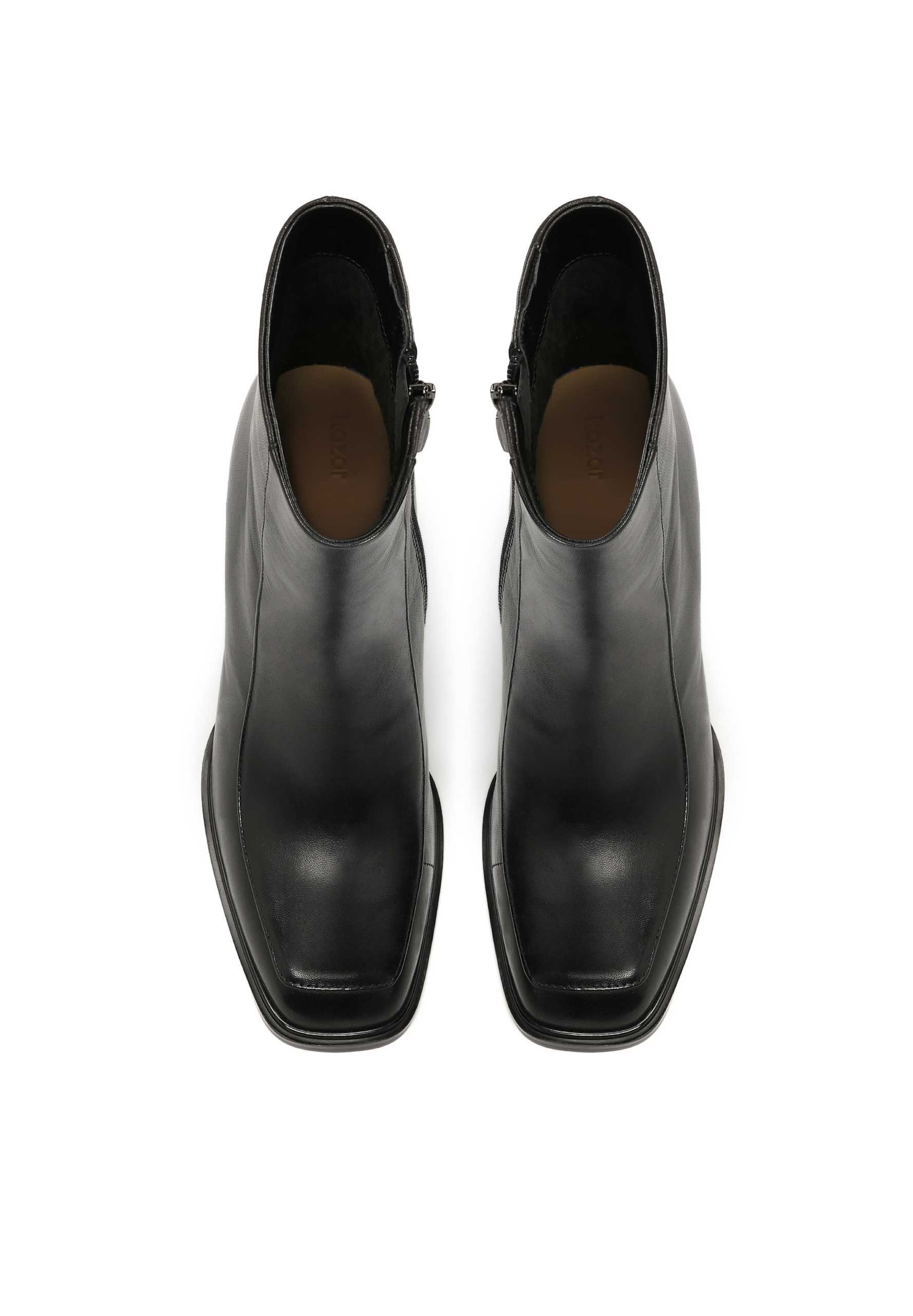 Kazar Къси ботуши в черно