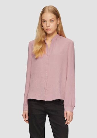 Chemisier QS en rose : devant