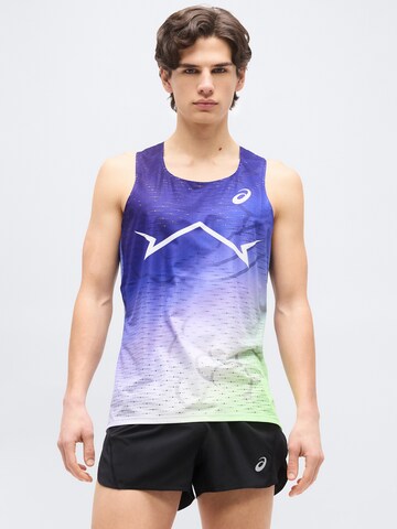 ASICS Toiminnallinen paita 'METASPEED SINGLET' värissä sininen: etupuoli