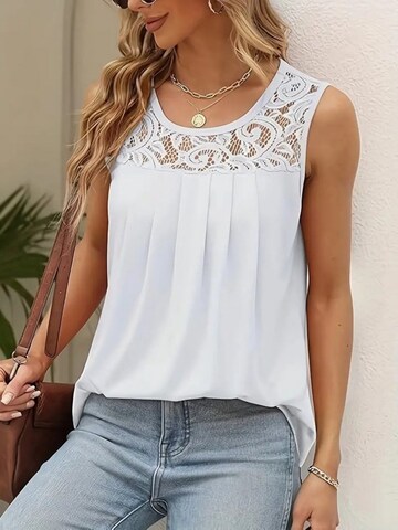JANE's Blouse in White: front