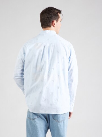 Comfort fit Camicia 'NEYYAN' di NEW ERA in blu