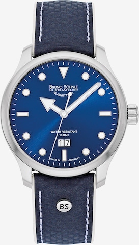 Bruno Söhnle Uhr in Blau: front