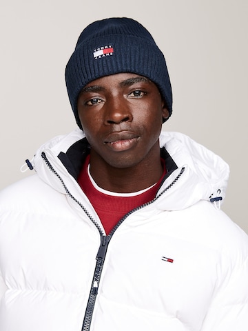 Bonnet 'Heritage' Tommy Jeans en bleu : devant