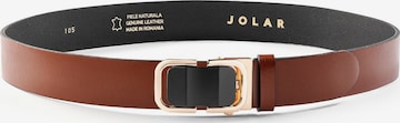 jolar Belt in Brown: front