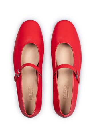 LLOYD Classic Flats in Red
