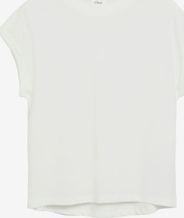 s.Oliver Shirt in Beige: voorkant