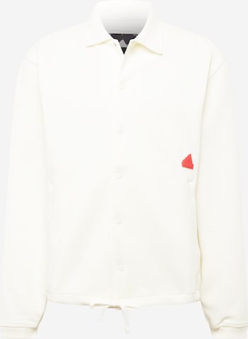 ADIDAS SPORTSWEAR Sports jacket in White: front