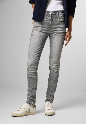 CECIL Skinny Jeans in Grau: Vorderseite