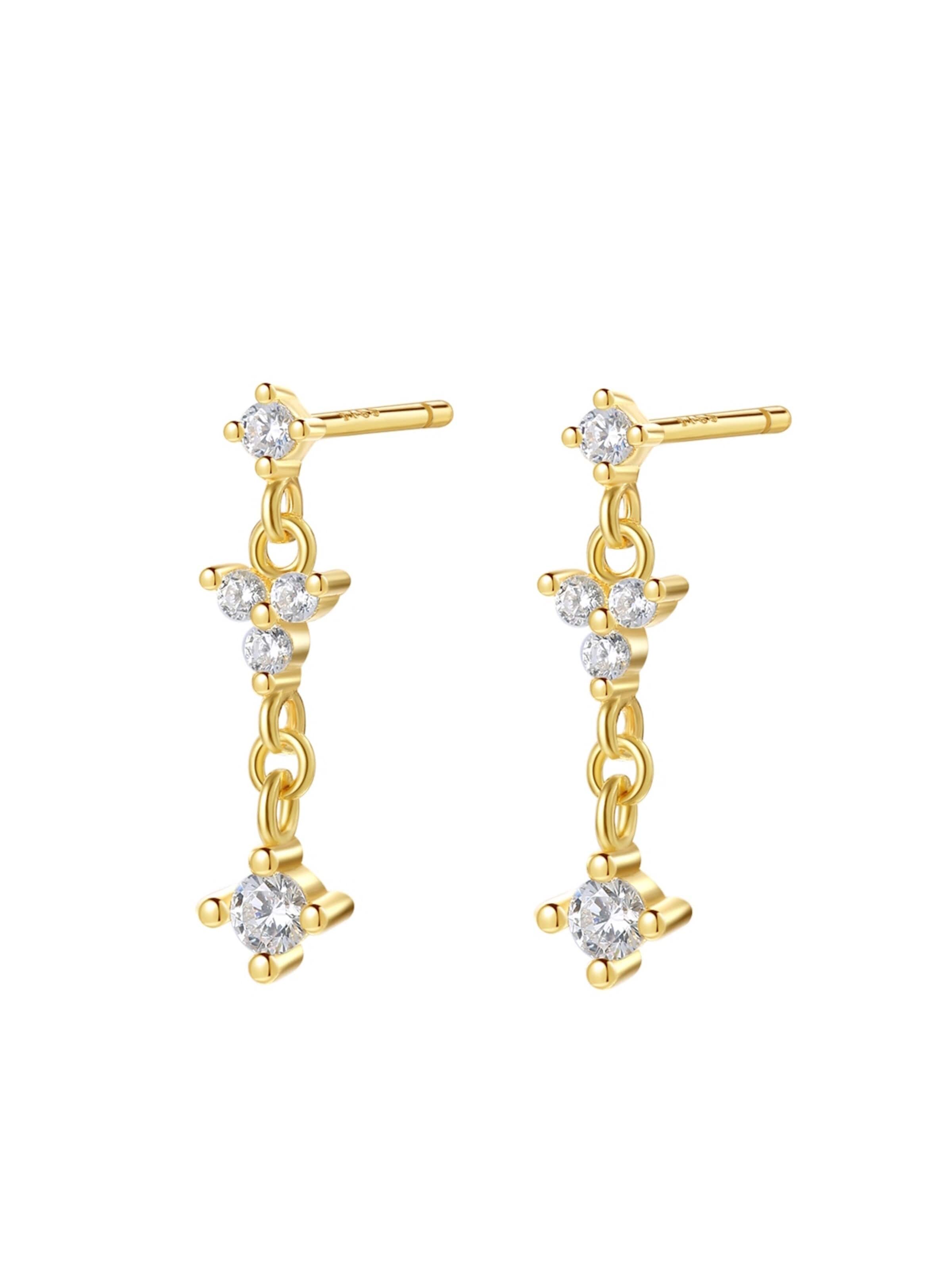 Hey Happiness Ohrringe 'Bloom'‌‌‌‌‌‌ in Gold