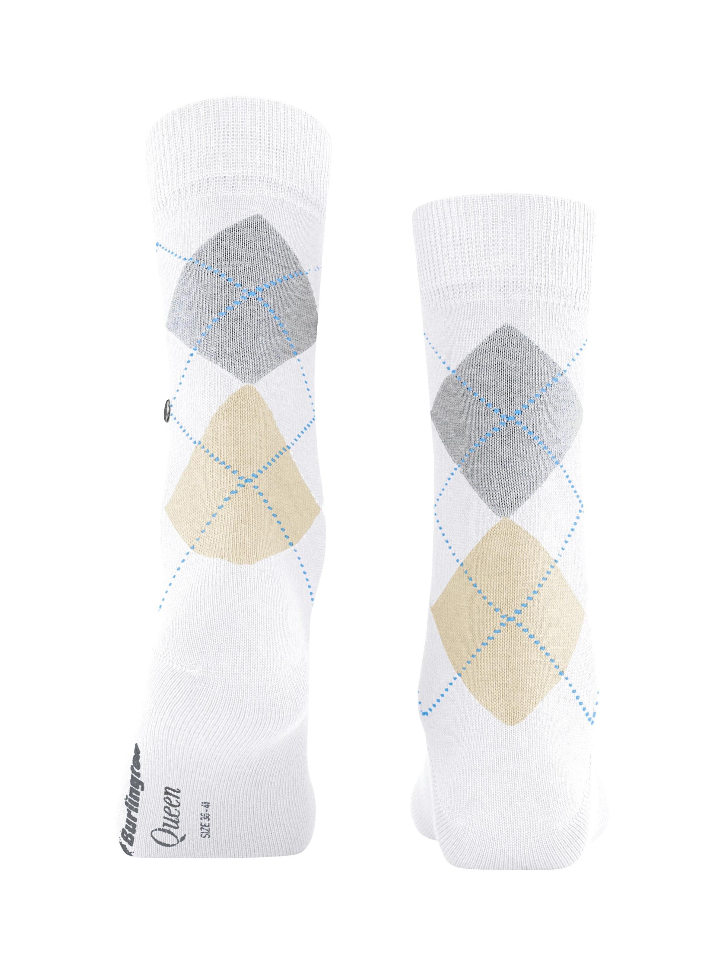 BURLINGTON Socks 'Queen' in White