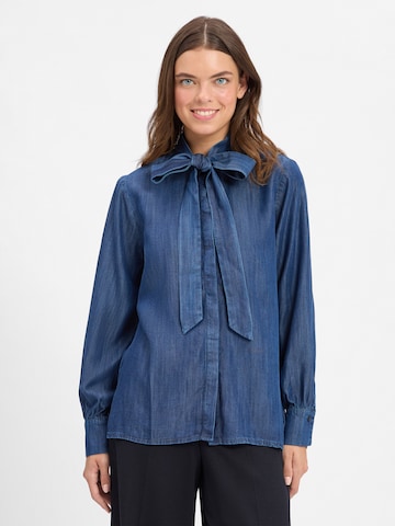 JOOP! Blouse in Blauw: voorkant