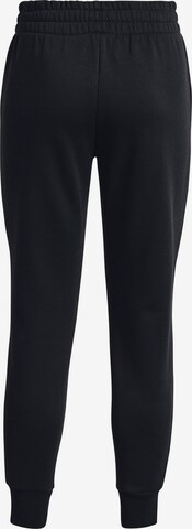 UNDER ARMOUR Tapered Sportbroek 'Rival' in Zwart