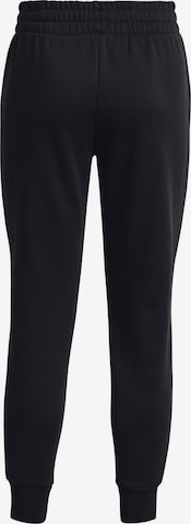 Tapered Pantaloni sportivi 'Rival' di UNDER ARMOUR in nero