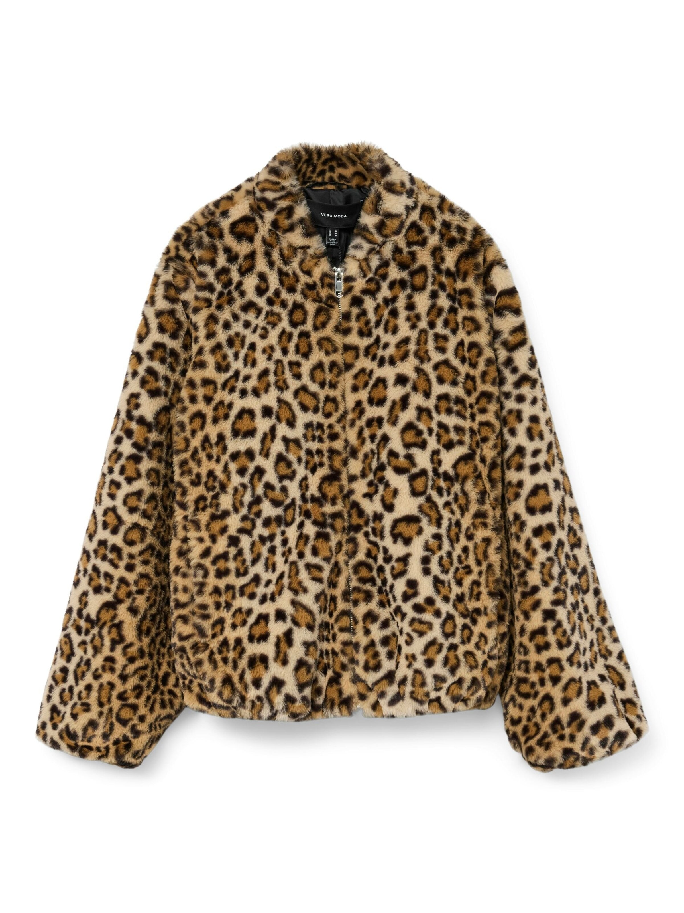 VERO MODA - Chaqueta de invierno en marrón: frente